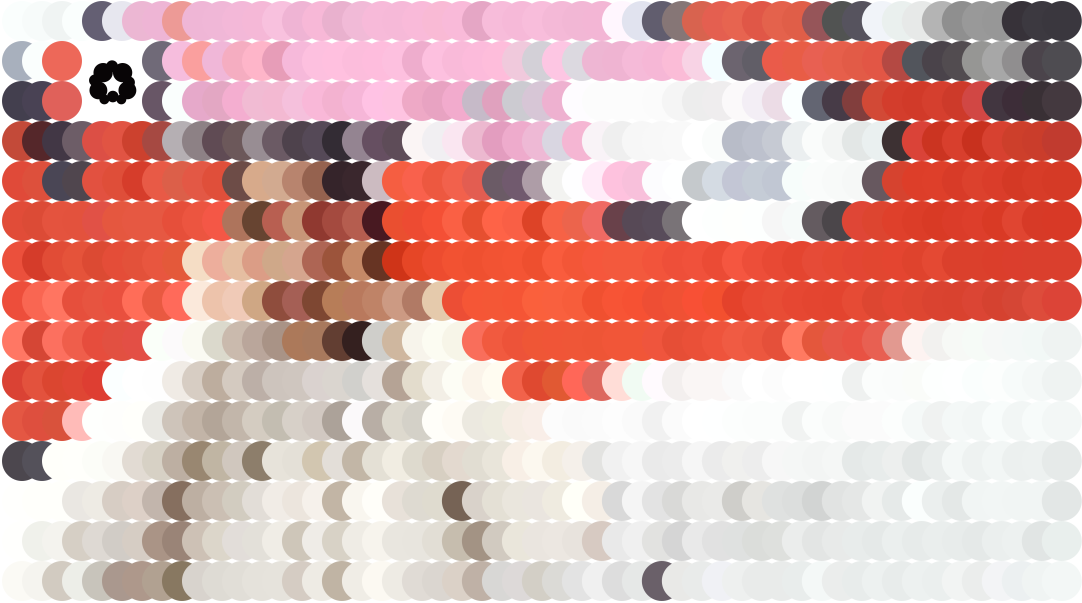 same image from the main page, but dots are 40px, which makes them be on top on each other, in this case horizontally from left to right, white background